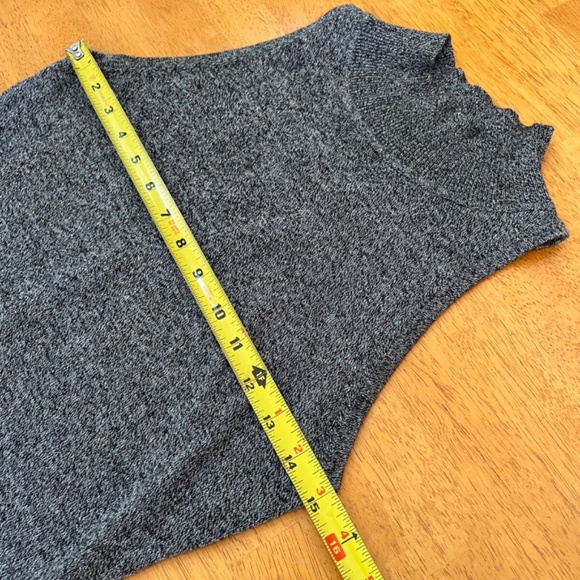 REVOLVE Sz M MINKPINK Gray Cotton Tank Rib Knit Maxi Dress Stretch Pullover - Picture 9 of 9